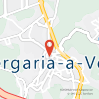 Mapa com localização da Loja CTTALBERGARIA A VELHA