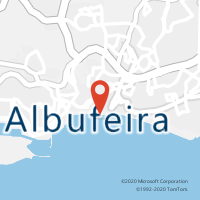 Mapa com localização da Loja CTTALBUFEIRA