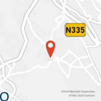 Mapa com localização da Loja CTTARADAS