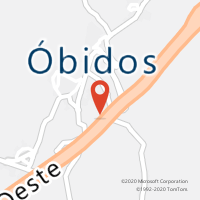 Mapa com localização da Loja CTTBAIRRO DOS ARCOS (ÓBIDOS)