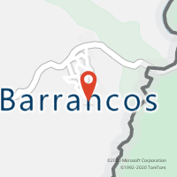Mapa com localização da Loja CTTBARRANCOS (Fechada)