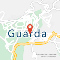 Mapa com localização da Loja CTTBONFIM (GUARDA) (Fechada)