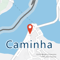 Mapa com localização da Loja CTTCAMINHA