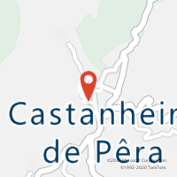 Mapa com localização da Loja CTTCASTANHEIRA DE PERA