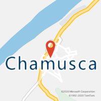 Mapa com localização da Loja CTTCHAMUSCA