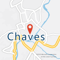 Mapa com localização da Loja CTTCHAVES