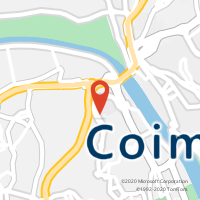 Mapa com localização da Loja CTTCONTINENTE FORUM COIMBRA