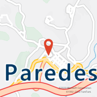 Mapa com localização da Loja CTTCORONEL JOSE R.COSTA JUNIOR(PAREDES)