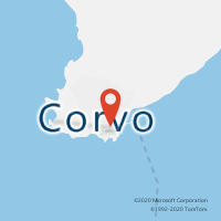 Mapa com localização da Loja CTTCORVO