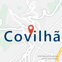 Mapa com localização da Loja CTTCOVILHÃ