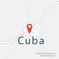 Mapa com localização da Loja CTTCUBA (ALENTEJO) (Fechada)