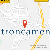 Mapa com localização da Loja CTTENTRONCAMENTO