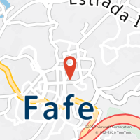 Mapa com localização da Loja CTTFAFE