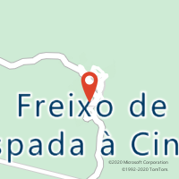 Mapa com localização da Loja CTTFREIXO ESPADA Á CINTA