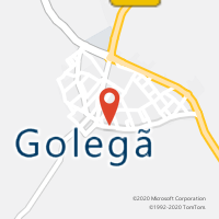 Mapa com localização da Loja CTTGOLEGÃ