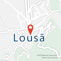 Mapa com localização da Loja CTTLOUSÃ