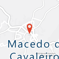 Mapa com localização da Loja CTTMACEDO DE CAVALEIROS