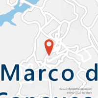 Mapa com localização da Loja CTTMARCO DE CANAVEZES