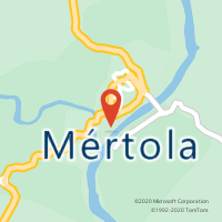 Mapa com localização da Loja CTTMÉRTOLA