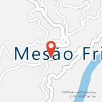 Mapa com localização da Loja CTTMESÃO FRIO