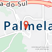 Mapa com localização da Loja CTTPALMELA