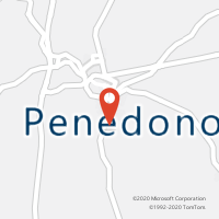 Mapa com localização da Loja CTTPENEDONO (Fechada)