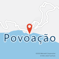 Mapa com localização da Loja CTTPOVOAÇÄO