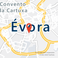 Mapa com localização da Loja CTTROSSIO (ÉVORA)