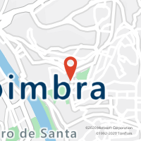 Mapa com localização da Loja CTTSANTA CRUZ (COIMBRA) (Fechada)