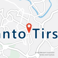 Mapa com localização da Loja CTTSANTO TIRSO