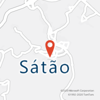 Mapa com localização da Loja CTTSATÃO