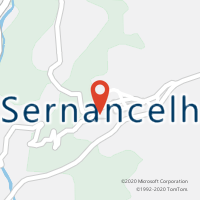Mapa com localização da Loja CTTSERNANCELHE