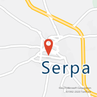 Mapa com localização da Loja CTTSERPA