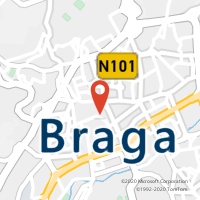 Mapa com localização da Loja CTTS.FRANCISCO (BRAGA)