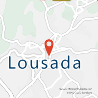 Mapa com localização da Loja CTTSILVARES (LOUSADA) (Fechada)