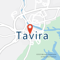 Mapa com localização da Loja CTTTAVIRA
