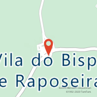 Mapa com localização da Loja CTTVILA DO BISPO