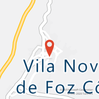 Mapa com localização da Loja CTTVILA NOVA DE FOZ CÔA