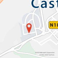 Mapa com localização da Loja CTTZONA INDUSTRIAL ( CASTELO BRANCO )